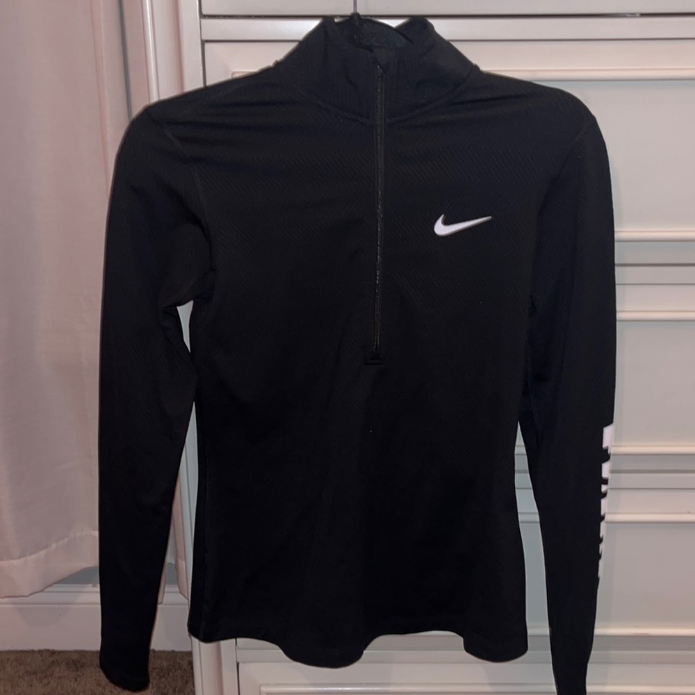 Nike dri-fit 3/4 zip sweatshirt